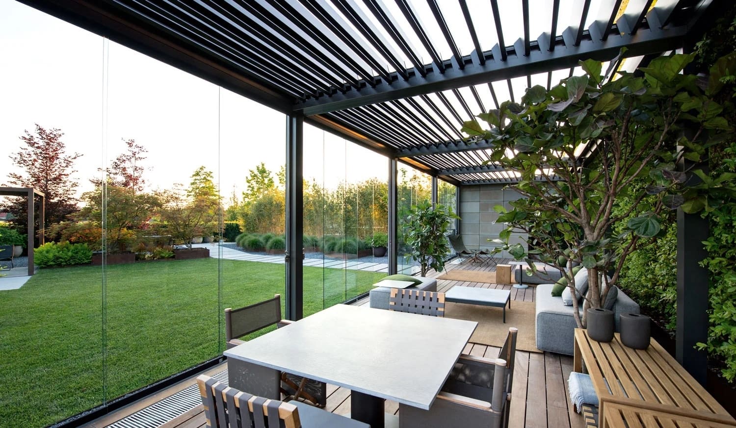 pergola sunroom